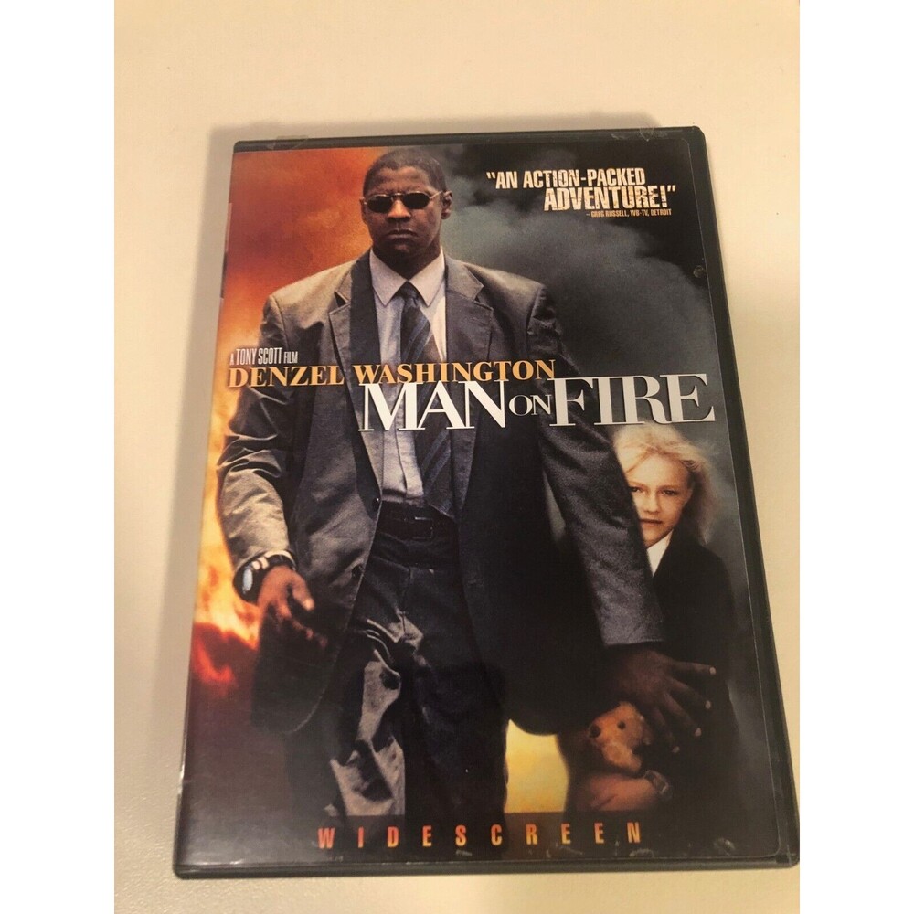 Man‎ on Fire - Widescreen- Denzel Washington- DVD